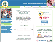 Tablet Screenshot of charityguild.org